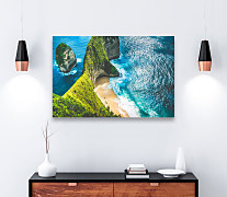 Obraz s výhľadom na ostrov z výšky zs1318